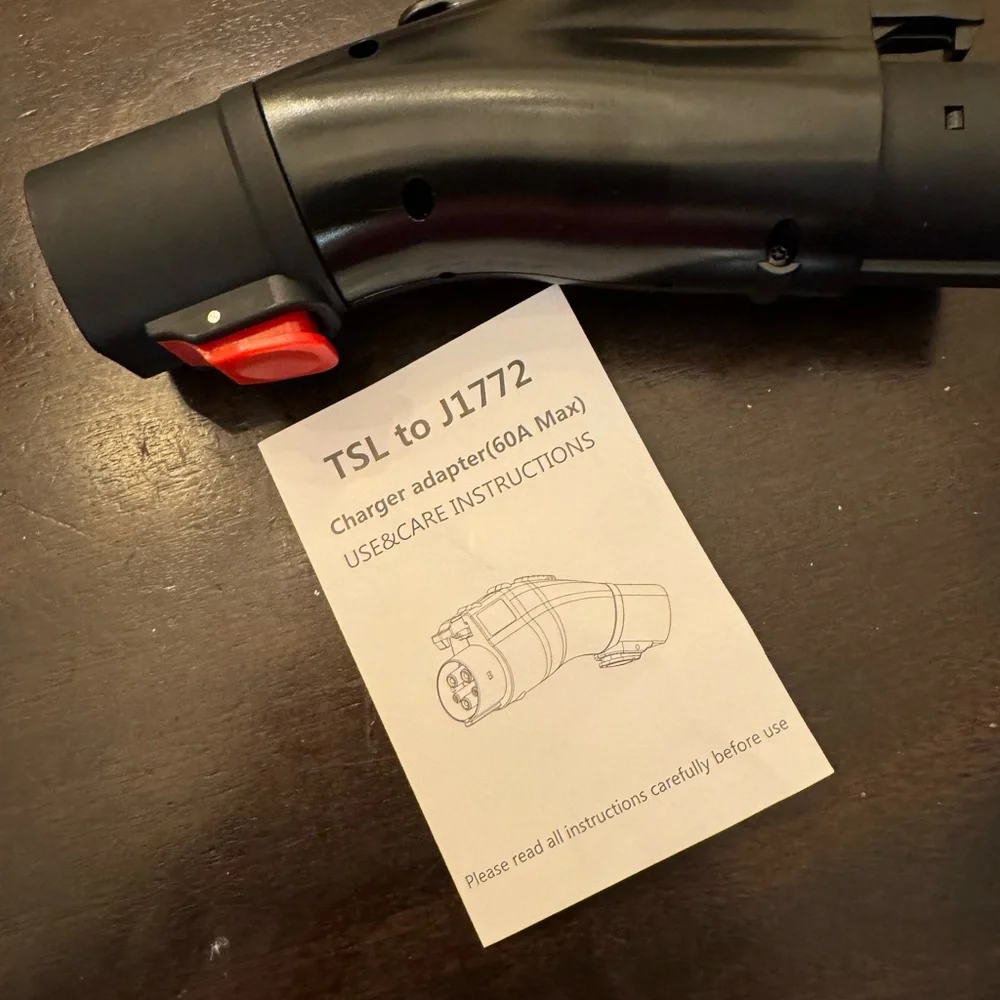 Tesla to J1772 Electric Vehicles Charging Adapter – 60 Amp High Power Converter